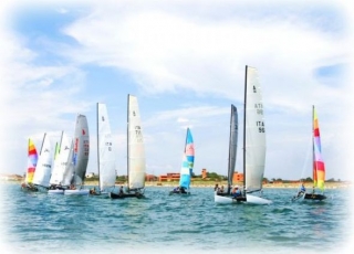 Tutti gli allievi in barca